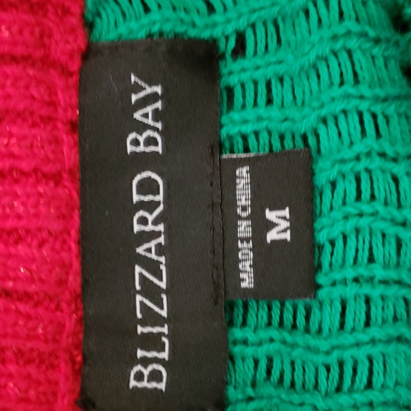 Blizzard Bay Ugly Christmas Sweater Size Med - Picture 3 of 7